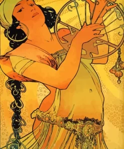 Salome By Alphonse Mucha Diamond Paintings