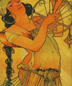 Salome By Alphonse Mucha Diamond Paintings