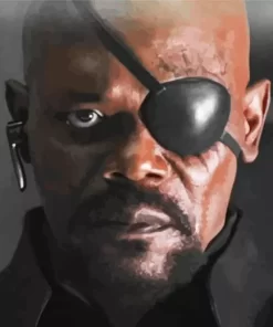 Samuel L Jackson The Avengers Diamond Painting