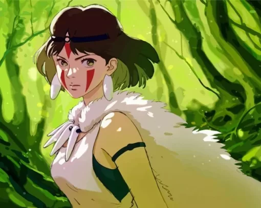 San Princess Mononoke Diamond Paints