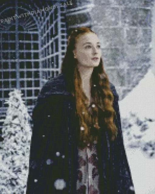 Sansa Stark GOT Character diamond dotz