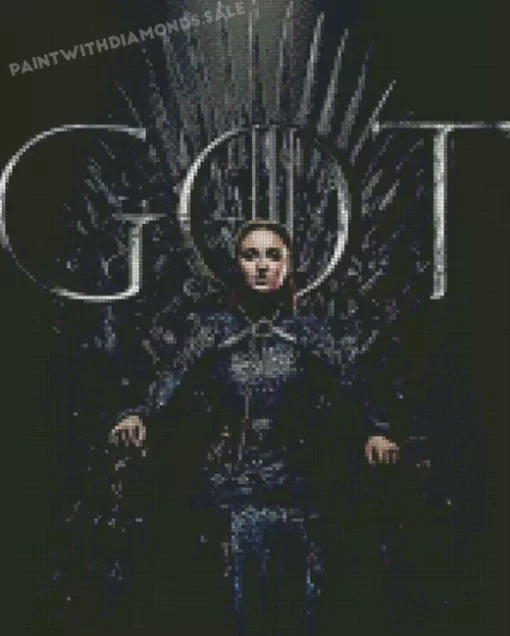 Sansa Stark Game Of Thrones diamond dotz