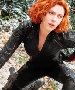 Scarlett Johansson The Avengers Diamond Painting