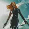 Scarlett Johansson In Captain America Diamond Painting