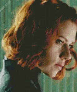 Scarlett Johansson In The Avengers Diamond Painting