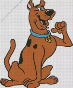 Scoobert Scooby Doo Diamond Painting