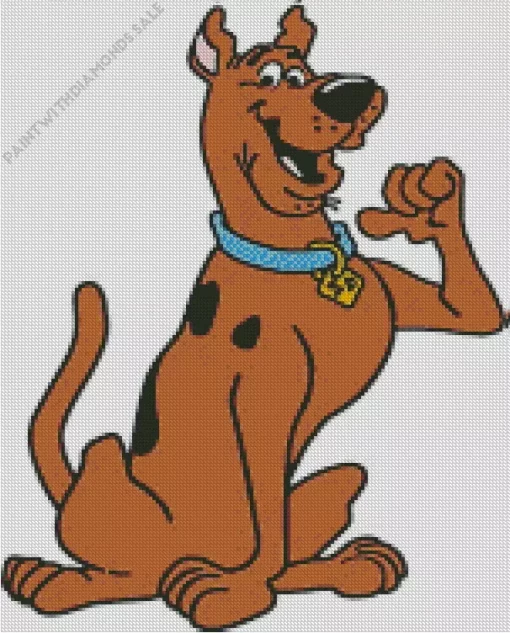 Scoobert Scooby Doo Diamond Painting