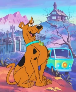 Scooby Doo Diamond Painting