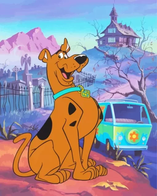 Scooby Doo Diamond Painting