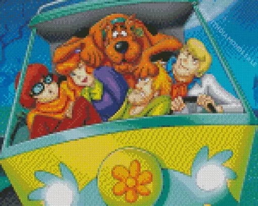 Scooby Doo Where Are You Diamond Painting