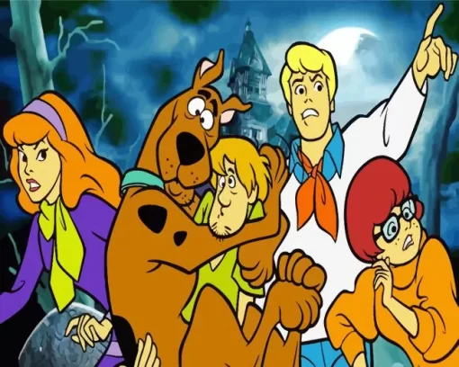 Scooby Doo And Friends Diamond Painting