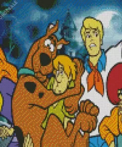 Scooby Doo And Friends Diamond Painting