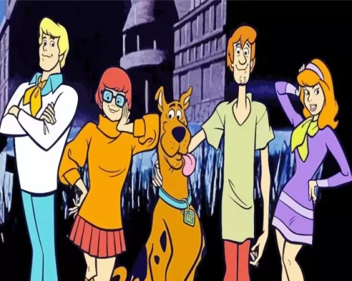 Scooby Doo Animation Diamond Painting