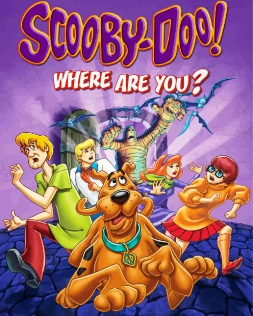 Scooby Doo Cartoon Diamond Painting