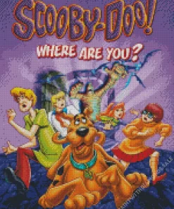 Scooby Doo Cartoon Diamond Painting