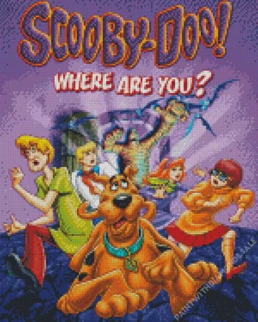 Scooby Doo Cartoon Diamond Painting