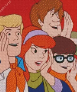 Scooby Doo Characters Diamond Painting