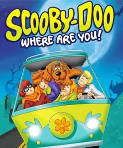 Scooby Doo Poster Art Diamond Painting