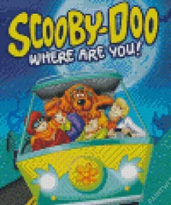 Scooby Doo Poster Art Diamond Painting