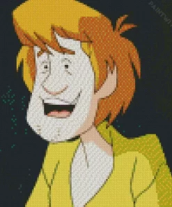 Shaggy Rogers Scooby Doo Diamond Painting