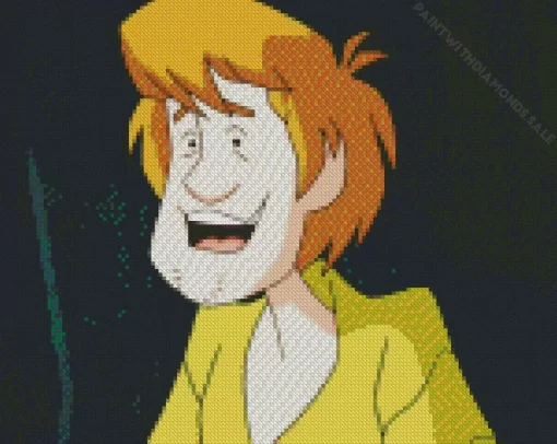 Shaggy Rogers Scooby Doo Diamond Painting