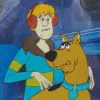 Shaggy Rogers With Scooby Doo Diamond Painting