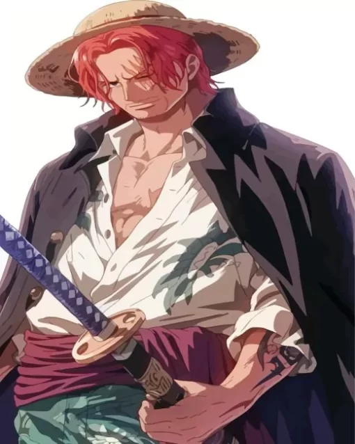 Shanks One Piece Anime Diamond Paintings