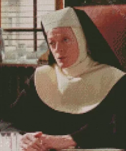 Sister Act Maggie Smith Diamond Painting