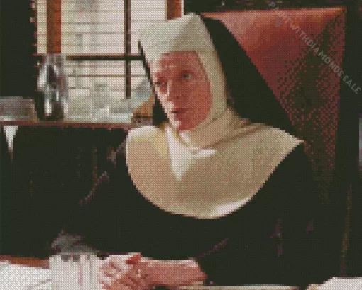 Sister Act Maggie Smith Diamond Painting