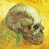 Skull By Vincent Van Gogh Diamond Paintings