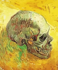 Skull By Vincent Van Gogh Diamond Paintings