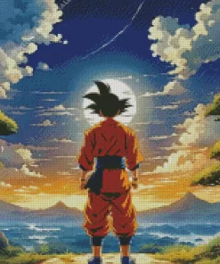 Son Goku Dragon Ball Z Diamond Dotz