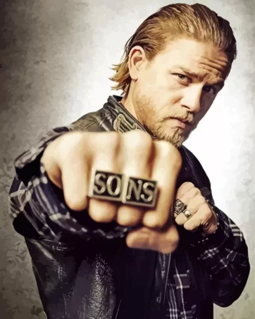 Sons Of Anarchy Jax Teller Diamond Paintings