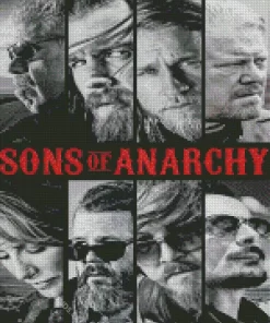 Sons of anarchy characters poster Diamond Dotz