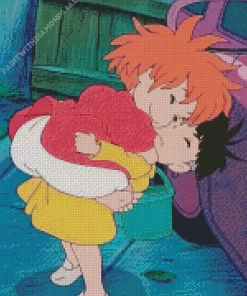 Sosuke And Ponyo Diamond Dotz