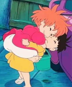 Sosuke And Ponyo Diamond Paints