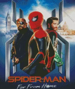 Spider Man Far From Home Diamond Painting