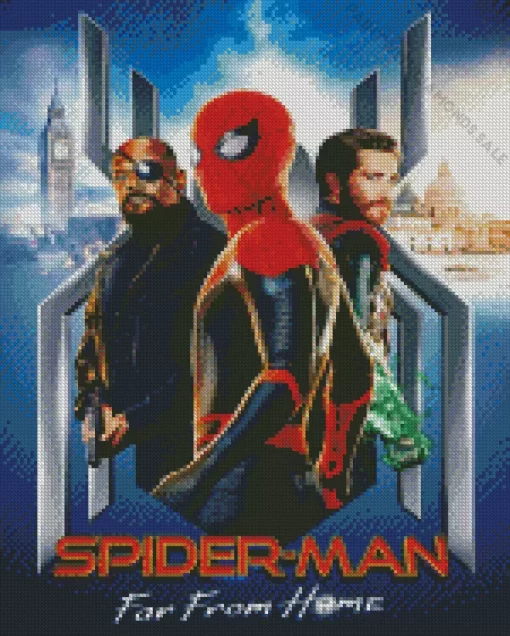 Spider Man Far From Home Diamond Painting