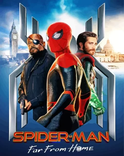 Spider Man Far From Home Diamond Painting