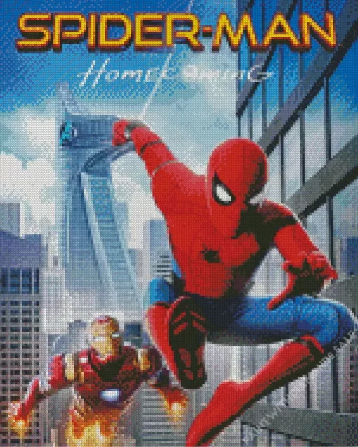 Spider Man Homecoming Diamond Painting