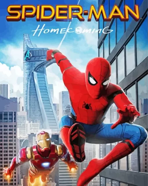 Spider Man Homecoming Diamond Painting