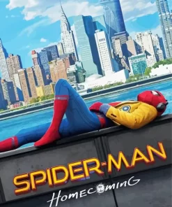 Spider Man Homecoming Poster Diamond Painting