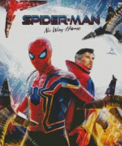 Spider Man No Way Home Poster Diamond Painting