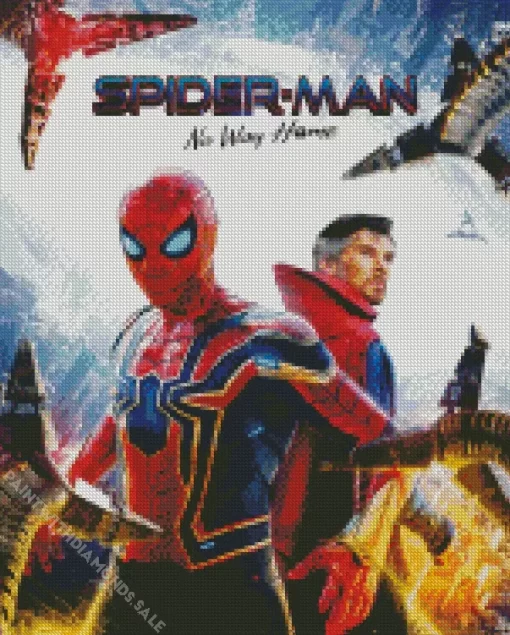 Spider Man No Way Home Poster Diamond Painting