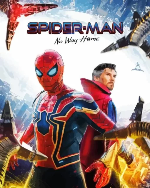 Spider Man No Way Home Poster Diamond Painting