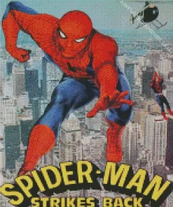 Spider Man Strikes Back Diamond Painting