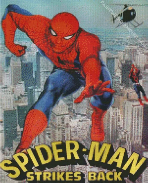 Spider Man Strikes Back Diamond Painting