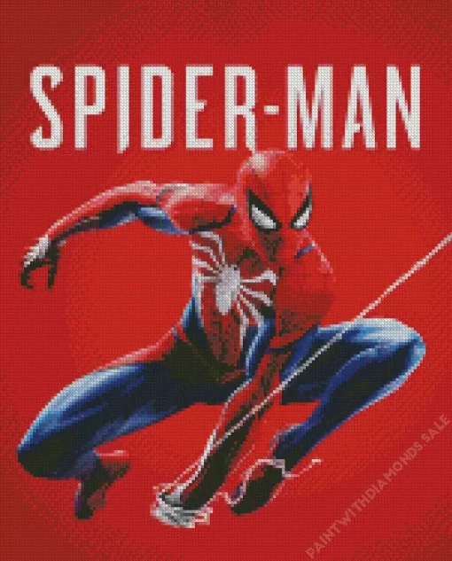 Spider Man Poster Diamond Painting