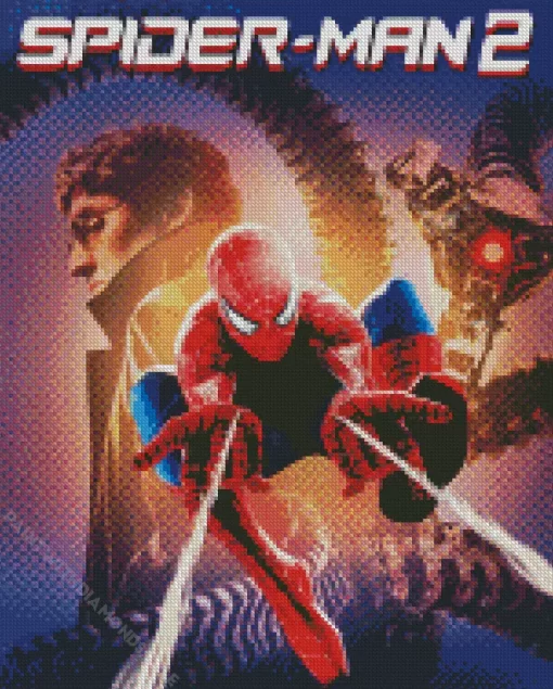 Spiderman 2 Diamond Painting