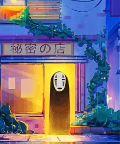 Spirited Away Kaonashi Diamond Paints